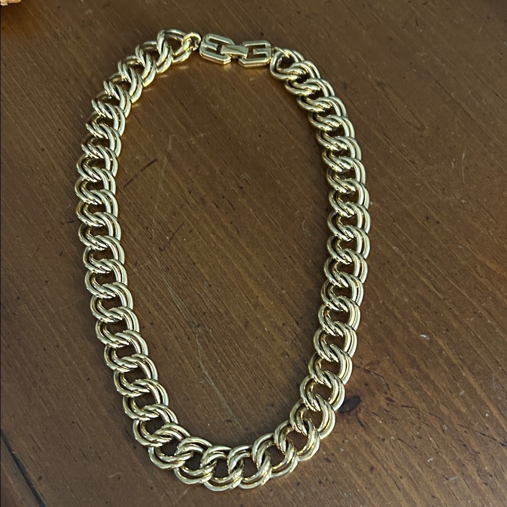 Givenchy Gold plated Chain Necklace
